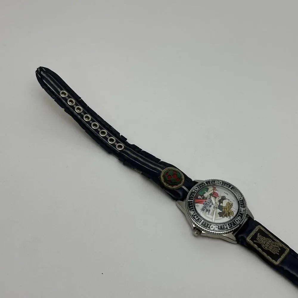 Rare Vintage 2000s Inazuma Eleven Soccer Anime Japanese Game Watch Bracelet
